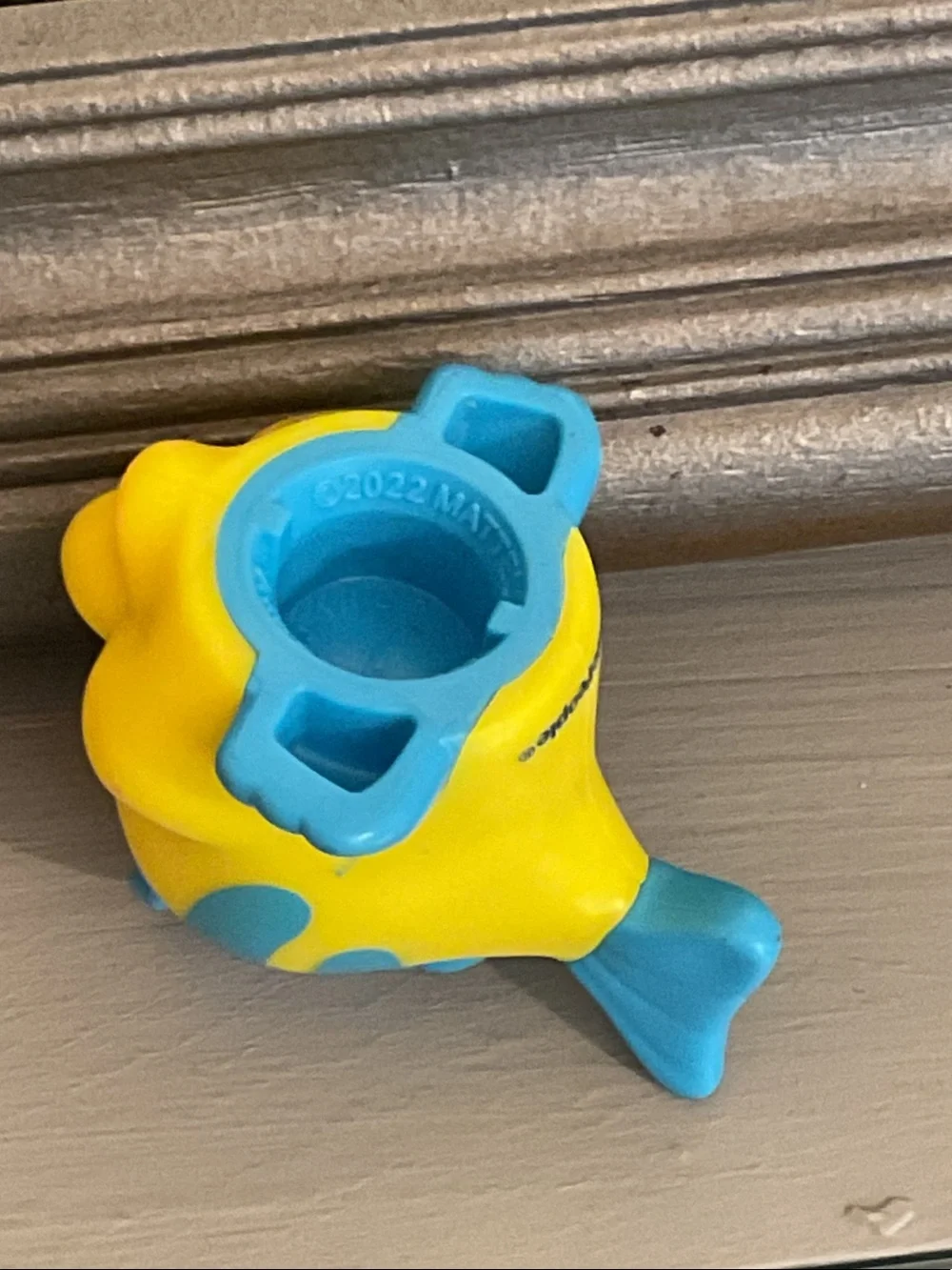 Little People Flounder Little Mermaid Yellow and Blue Fish Play Figure